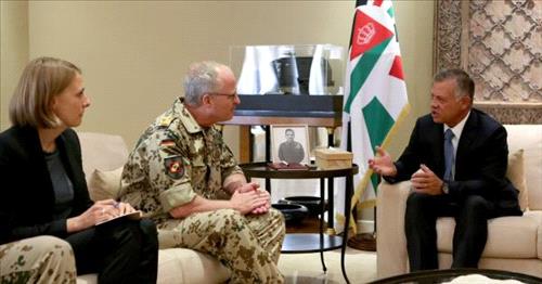 King receives Chief of Staff of German Federal Armed Forces